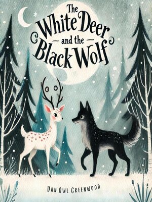 cover image of The White Deer and the Black Wolf